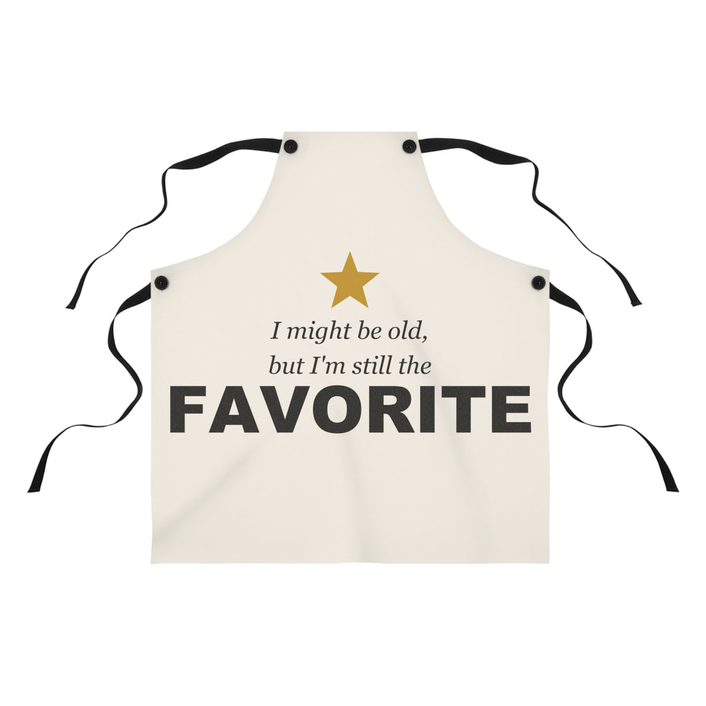 "I'm Still The Favorite" Funny Grandma Apron