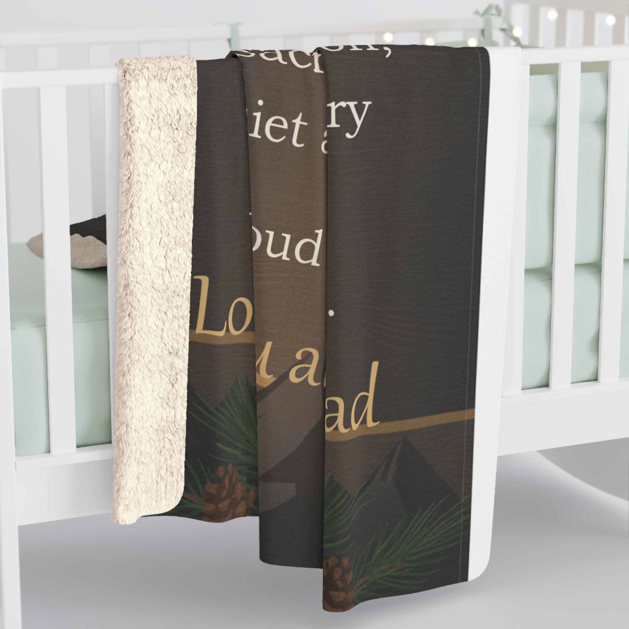 To My Dad - Keepsake Sherpa Blanket - Comfort & Cherish keepsake gift
