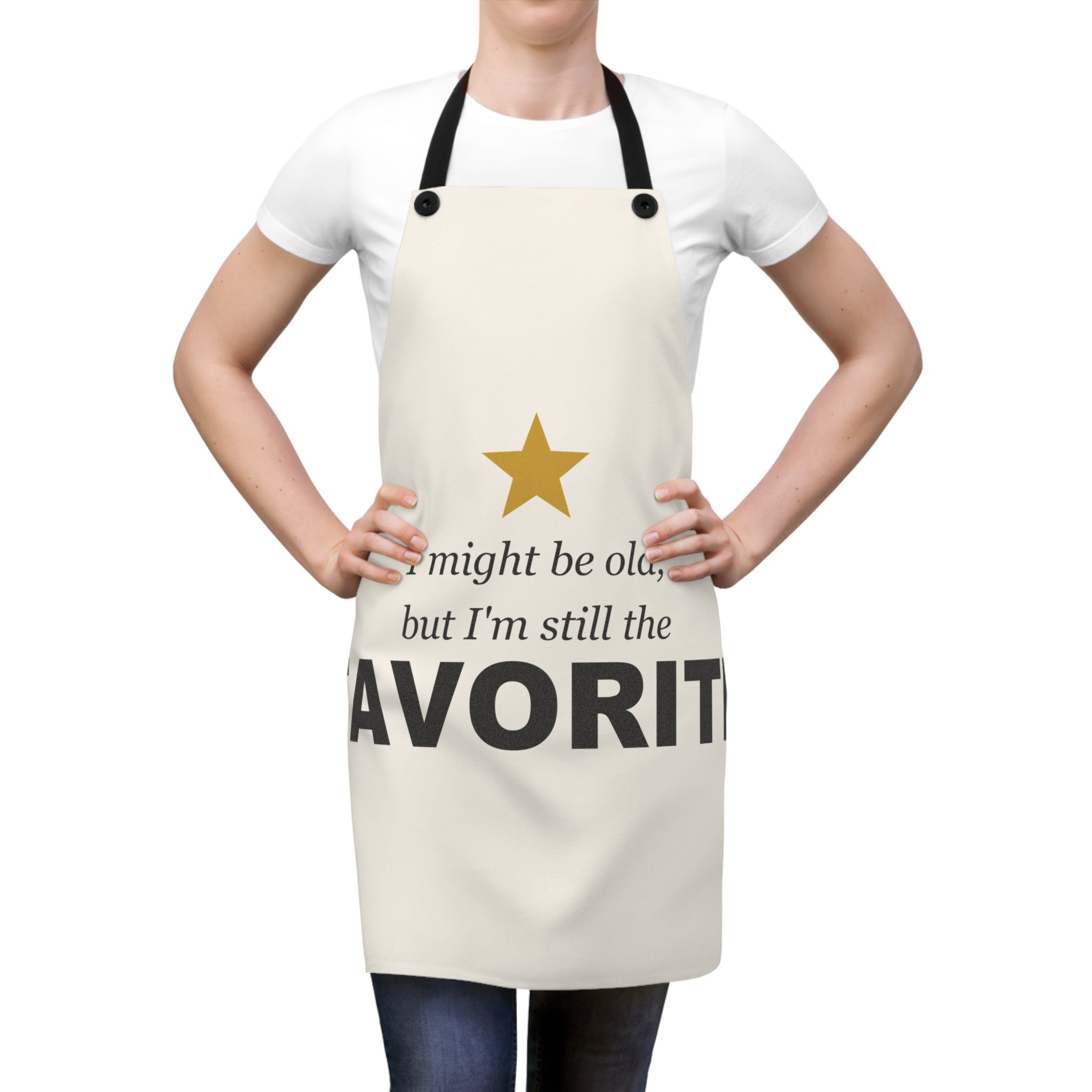 "I'm Still The Favorite" Funny Grandma Apron