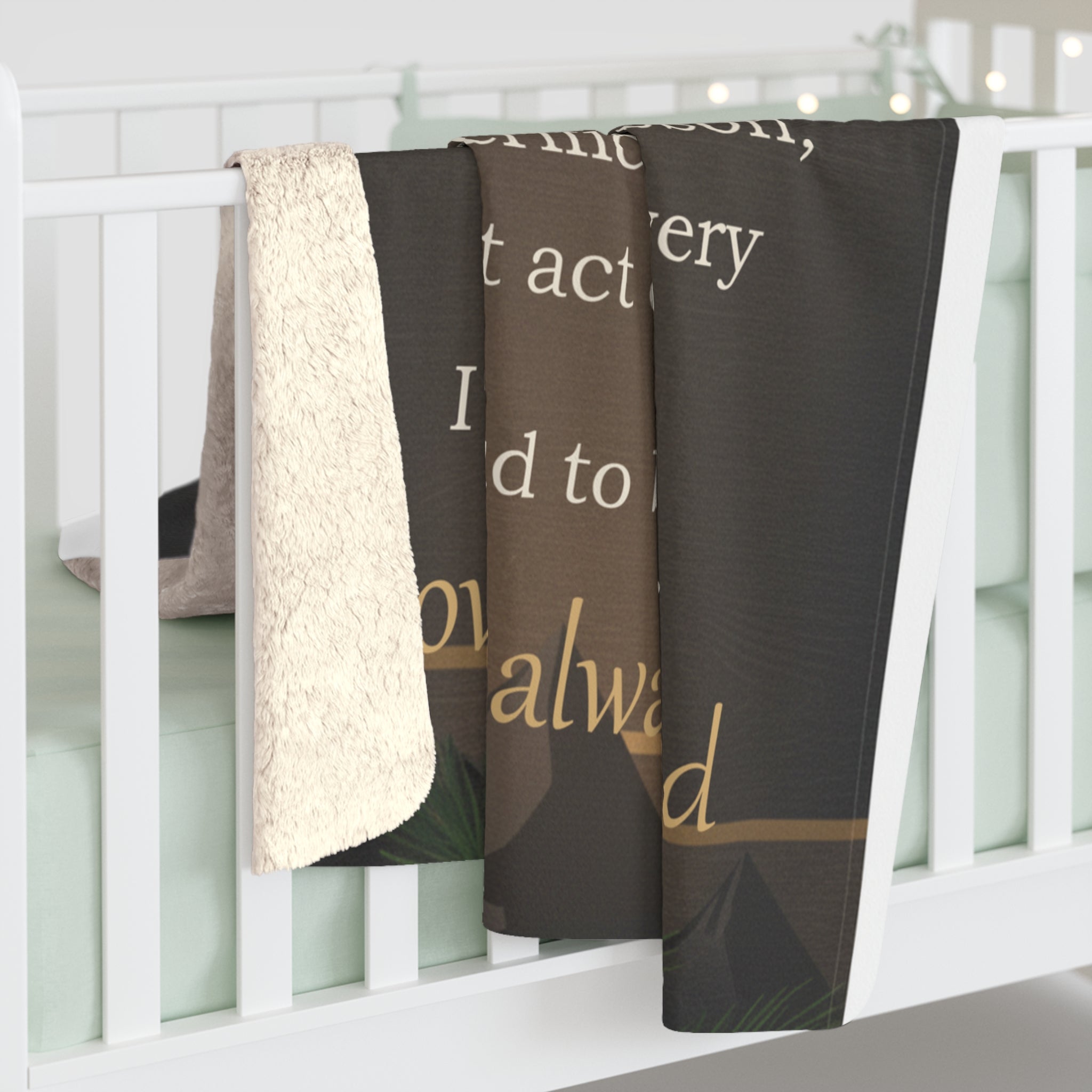 To My Dad - Keepsake Sherpa Blanket - Comfort & Cherish keepsake gift
