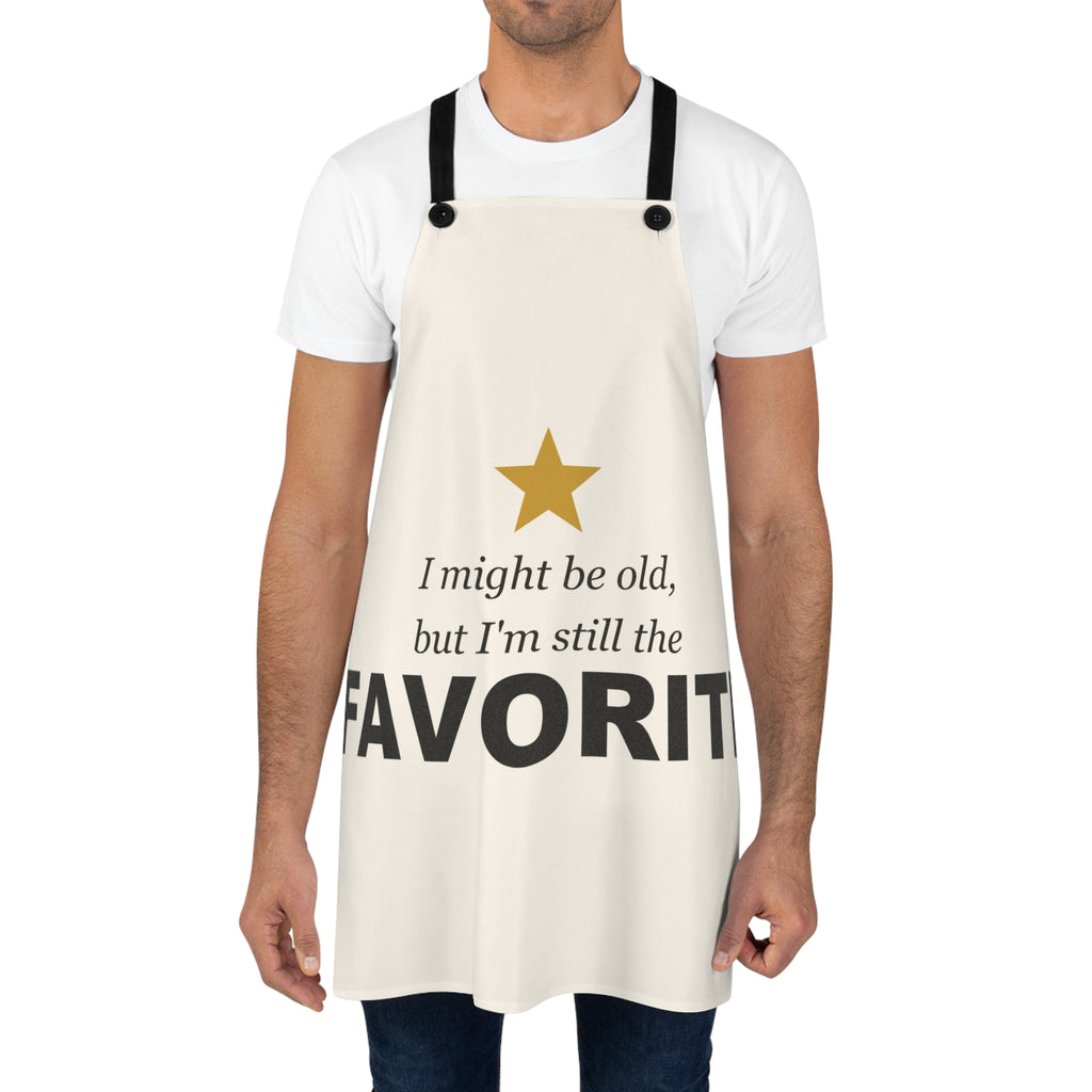 "I'm Still The Favorite" Funny Grandma Apron